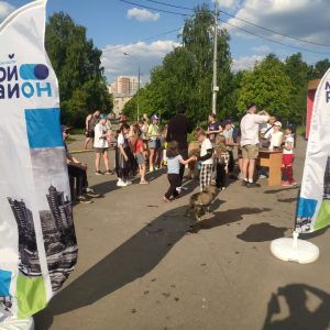 В Ломоносовском районе отметили главный государственный праздник