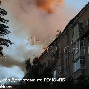 Потушили пожар в жилом доме в Гагаринском районе