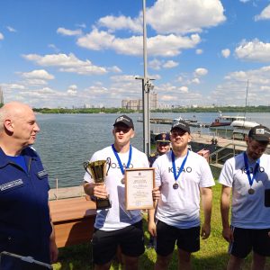 Команда Юго-Западного округа заняла 2 место в городском смотре-конкурсе на лучший общественный спасательный пост Москвы