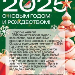 с Новым годом и Рождеством!