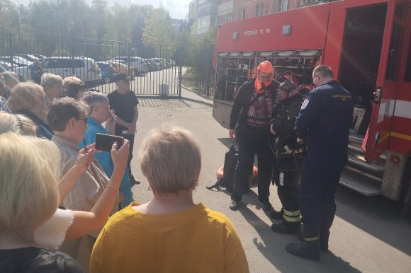 Огнеборцы рассказали жителям, что такое пожар на самом деле