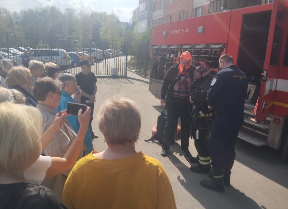 Огнеборцы рассказали жителям, что такое пожар на самом деле