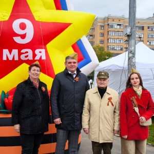 День Победы в Ломоносовском