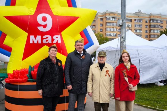 День Победы в Ломоносовском