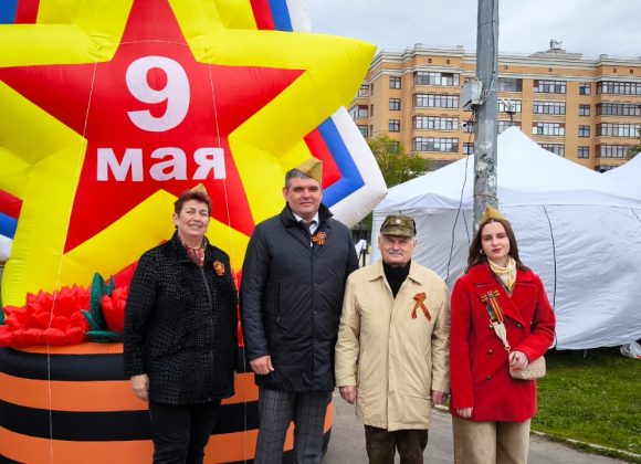 День Победы в Ломоносовском