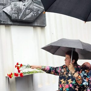 В Ломоносовском состоялся торжественный митинг