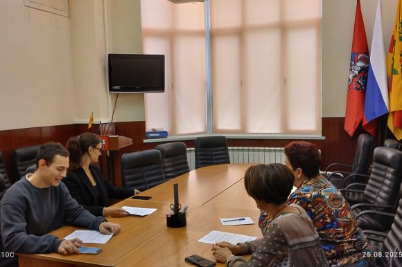 Глава муниципального округа провела встречу с Молодой гвардией ЕР