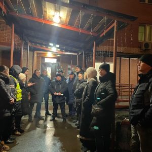 Андрей Морозов присоединился к еженедельному обходу района Андрей Морозов присоединился к еженедельному обходу района