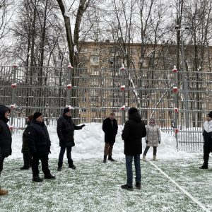 Наталия Довбенко приняла участие в обходе территории