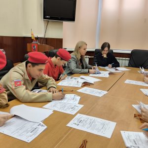 В Ломоносовском районе сегодня писали «Диктант Победы»