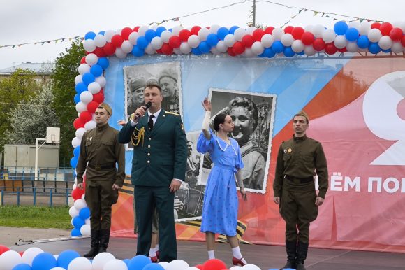 В Ломоносовском районе отметили День Победы
